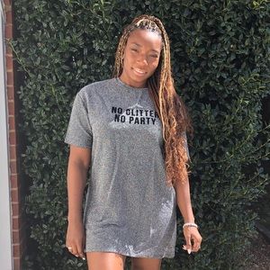 🌸 Zara glitter dress